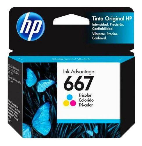 Imagem de Cartucho De Tinta Hp 667 Colorido Advantage Original