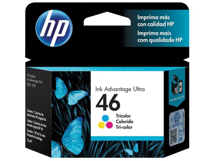 Imagem de Cartucho de Tinta HP Colorido 46