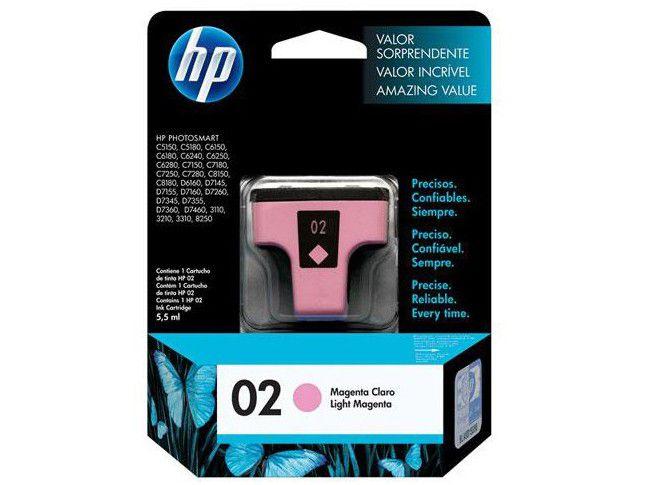 Imagem de Cartucho de Tinta HP Magenta 02