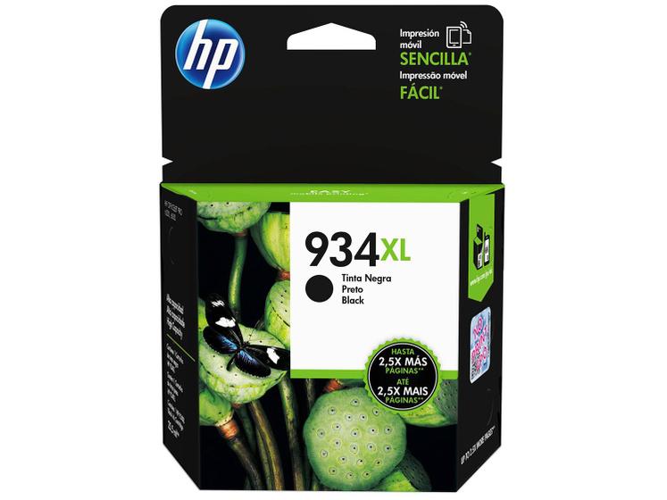 Imagem de Cartucho de Tinta HP Preto 934 XL 