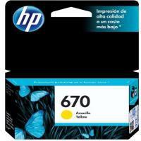 Cartucho de tinta original hp 670 amarelo ref cz116ab hp Menor preço em Cartucho de tinta original hp 670 amarelo ref cz116ab hp