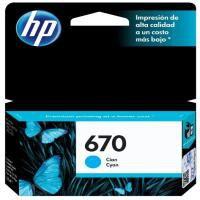 Cartucho de tinta original hp 670 ciano ref cz114ab hp Menor preço em Cartucho de tinta original hp 670 ciano ref cz114ab hp