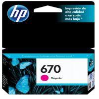 Cartucho de tinta original hp 670 magenta ref cz115ab hp Menor preço em Cartucho de tinta original hp 670 magenta ref cz115ab hp