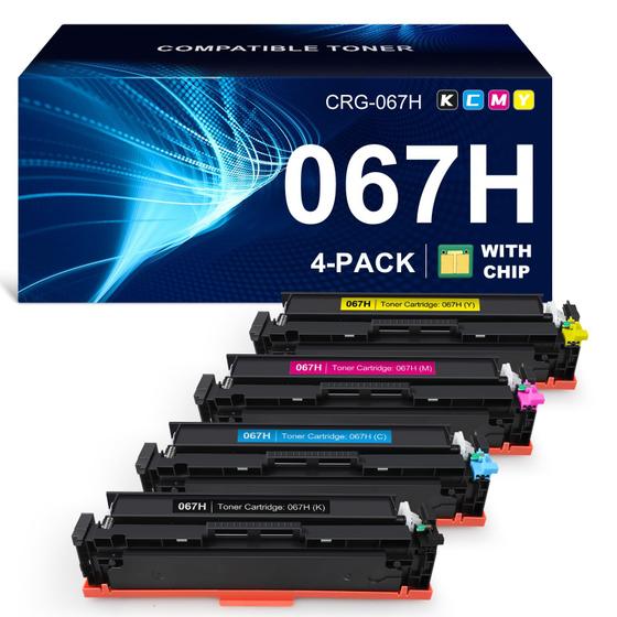 Imagem de Cartucho de toner ALLWORK 067H de alto rendimento compatível com Canon