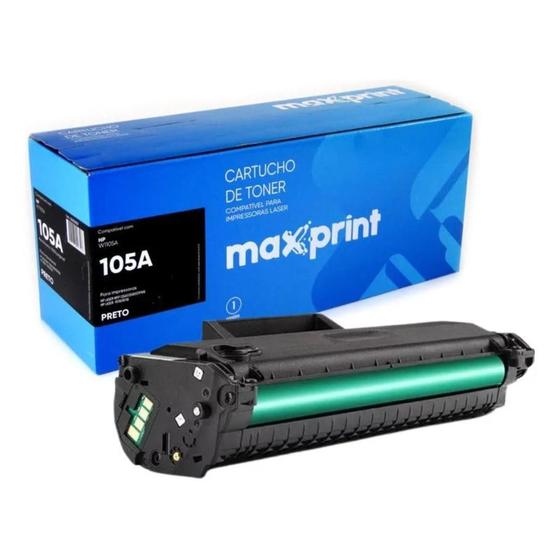 Imagem de Cartucho De Toner Maxprint Compatível Hp W1105a - 1k