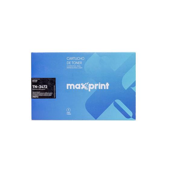 Imagem de Cartucho de toner Maxprint TN3472 P Compatível com Brother