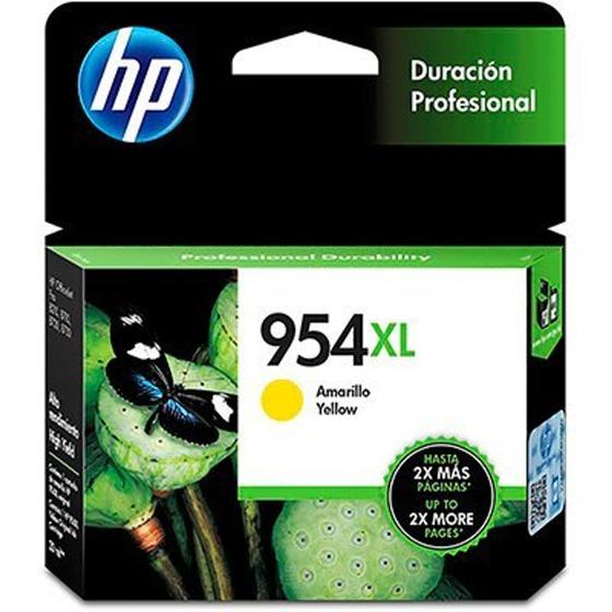 Imagem de Cartucho HP Original (954XL) L0S68AB - Amarelo rendimento 1.600 páginas