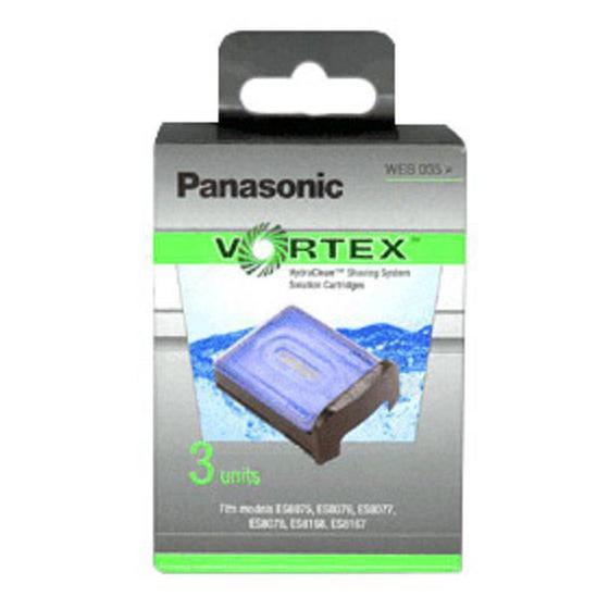 Imagem de Cartucho Limpeza Panasonic Vortex Wes035 Pack Com 3 Unidades