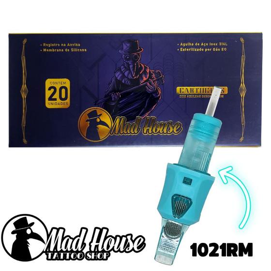 Imagem de Cartucho MAD HOUSE PINTURA CURVADA : Caixa com 20 Unidades de Qualidade Premium