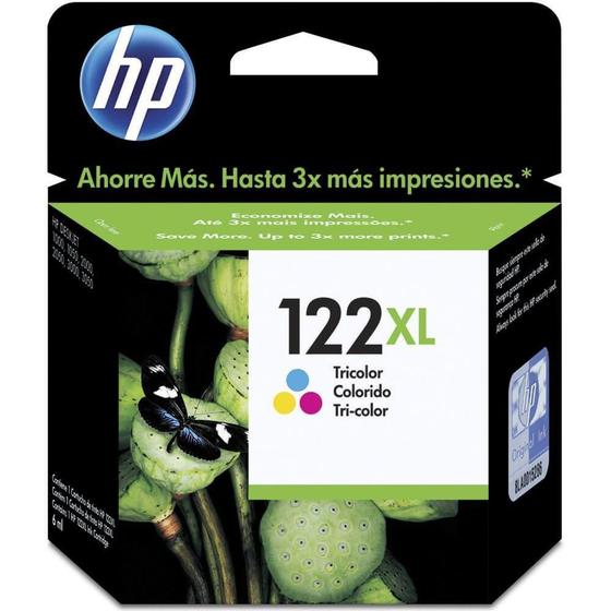 Imagem de Cartucho Original HP 122XL CH564HB Color