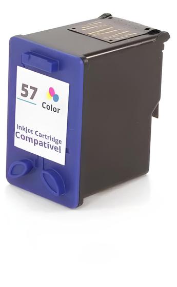 Imagem de Cartucho Para HP 1209 57xl - C6657A Color Compatível