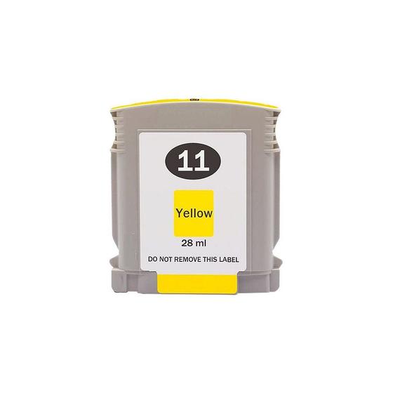 Imagem de Cartucho Tankfull Para HP 11 Yellow - HP 2600 110 500 100 800 com 28 ml