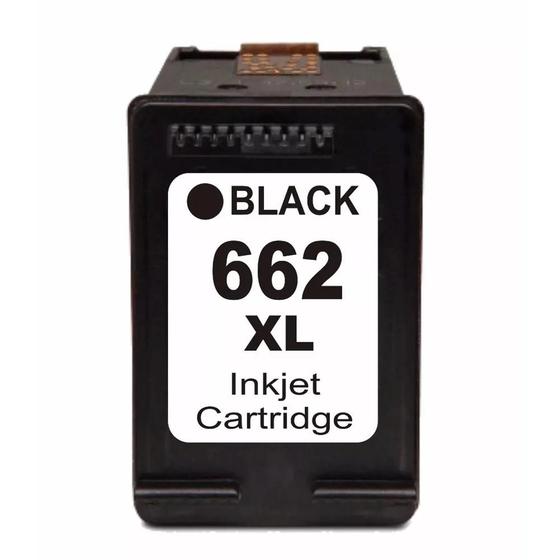 Cartucho Tinta Compatível 662xl Preto 662 XL Cz105al Impressora Deskjet Ink Advantage 1015 1515 Menor preço em Cartucho Tinta Compatível 662xl Preto 662 XL Cz105al Impressora Deskjet Ink Advantage 1015 1515