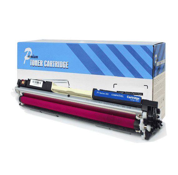 Imagem de Cartucho Toner Magenta P/ Impressoras Laser Compatível Ce313a Cf353a 313A 126a - H803