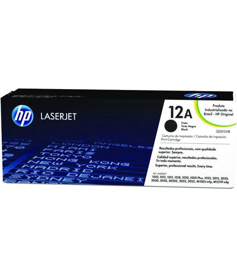 Imagem de Cartucho toner paraHP lasertjet preto Q2612AB