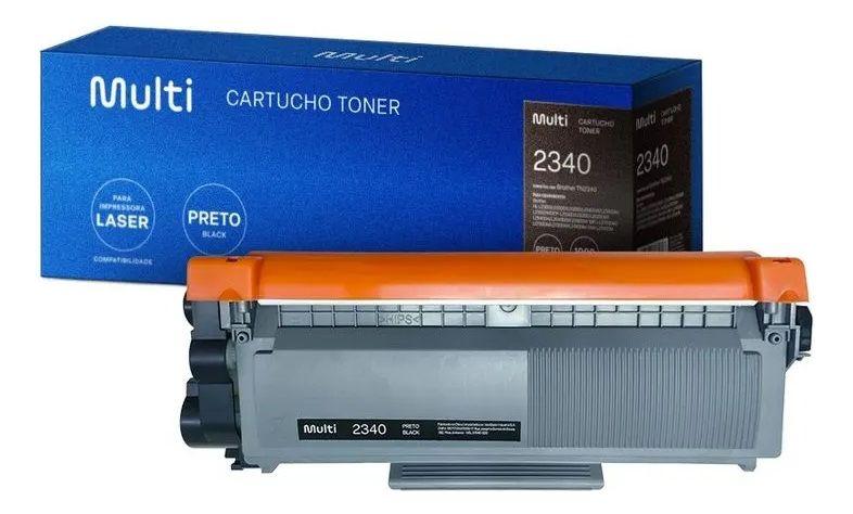 Imagem de Cartucho Toner TN2340 Preto Compativel Com Brother - Multilaser