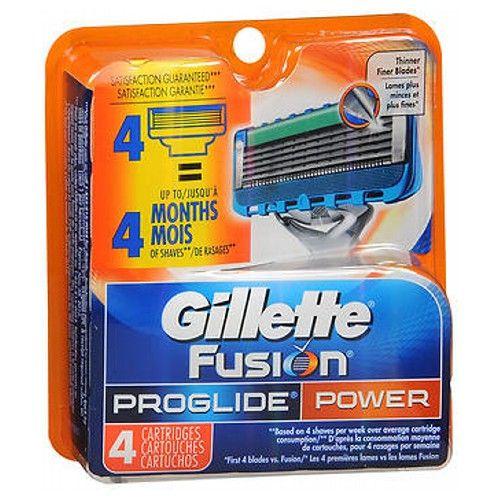 Imagem de Cartuchos de energia Gillette Fusion Proglide 4 cada da Gillette (pacote com 4)