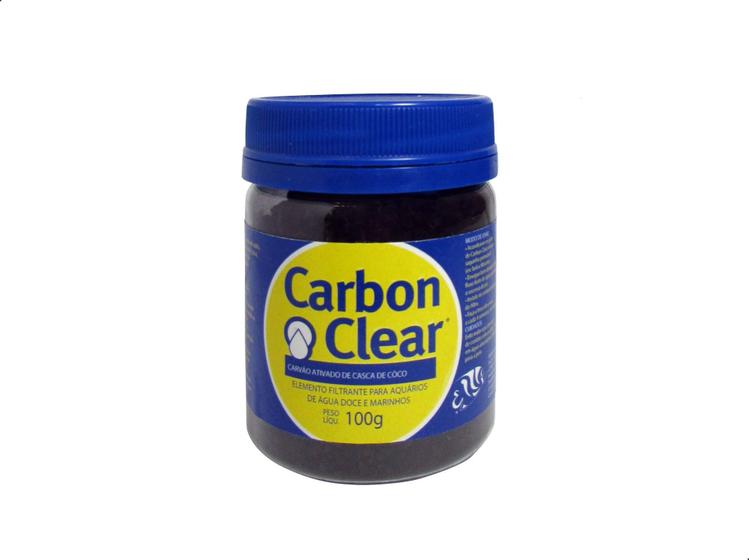 Imagem de Carvão Ativado Para Filtragem de Aquário Carbon Clear 100g - STEELLPET