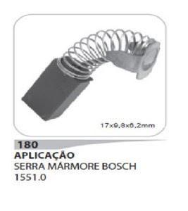 Imagem de Carvao para serra marmore bosch 1551/0 (par) madfix