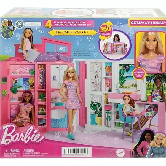 Imagem de Casa Da Barbie Areas Para Brincar Getaway House Hrj77 Mattel