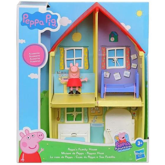 Imagem de Casa Da Boneco Peppa Pig Hasbro F2167 6 Peças