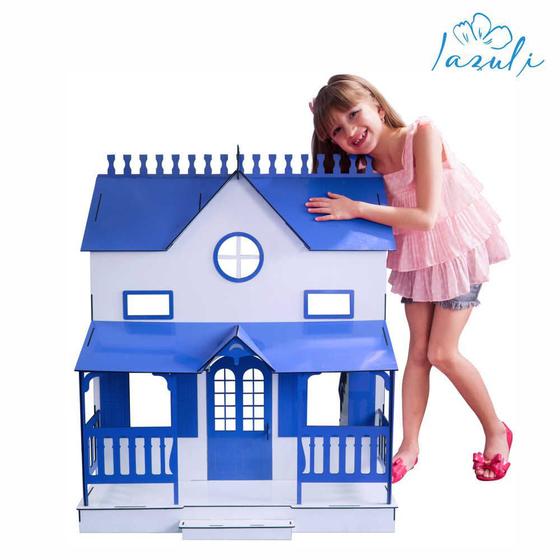 Imagem de Casa de Bonecas Escala Barbie Modelo Lian LAZULI - Darama