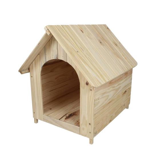 Casa De Cachorro Madeira Pinus Pet Número 4 Casa Caminha Shop Mais