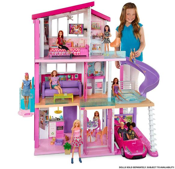 Imagem de Casa Dos Sonhos da Barbie  Casa da Barbie 3 Andares Dreamhouse FHY73