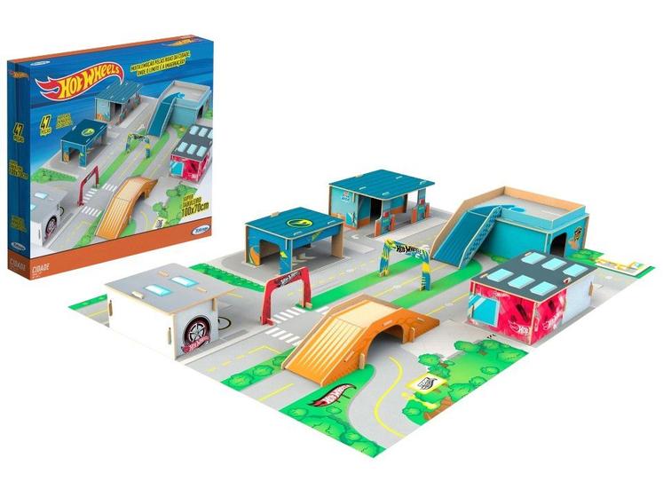 Imagem de Casa em Madeira Hot Wheels 47 Peças