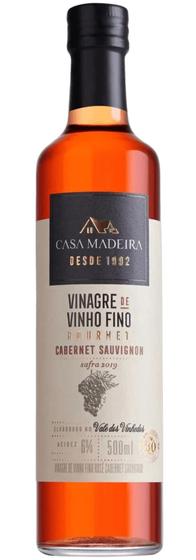 Imagem de Casa Madeira Vinagre Gourmet de Vinho Rosé Cabernet Sauvignon 500ml 