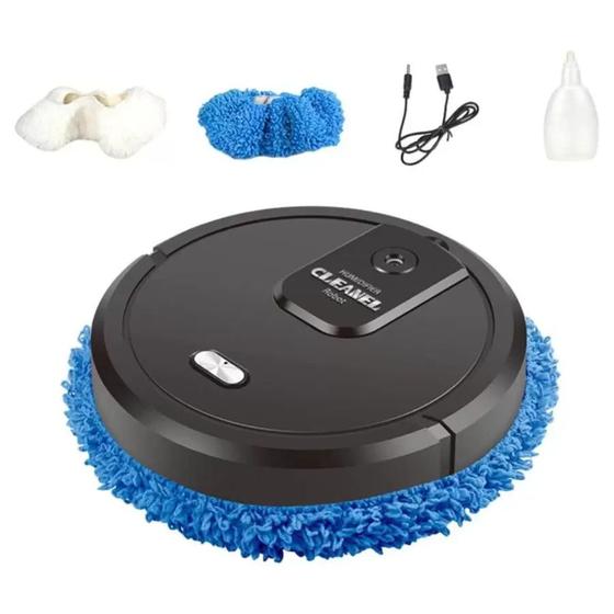 Imagem de Casa Sempre Limpa com Robô Varredor USB Multifuncional.