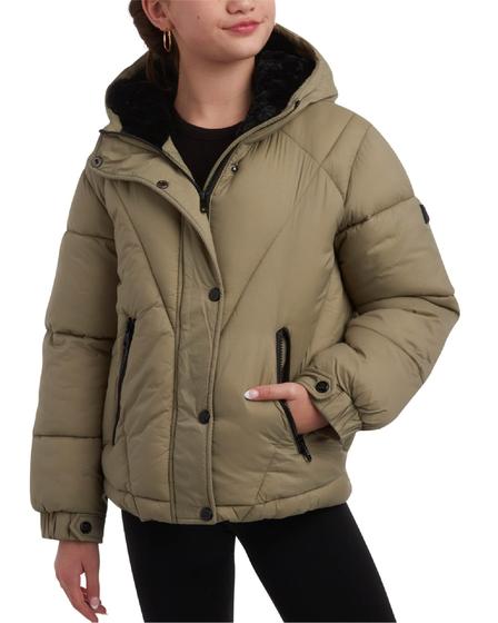 Imagem de Casaco de inverno Steve Madden Heavyweight acolchoado Bubble Puffer Girls