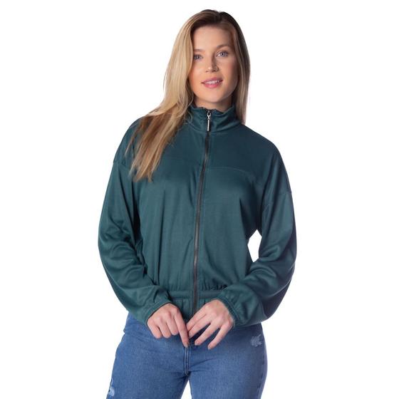 Imagem de Casaco Feminino Rovitex Endless com Textura Verde