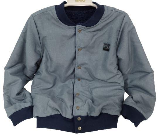 Casaco Jaqueta Dupla Face Menino Paraiso Inverno Rf 14912