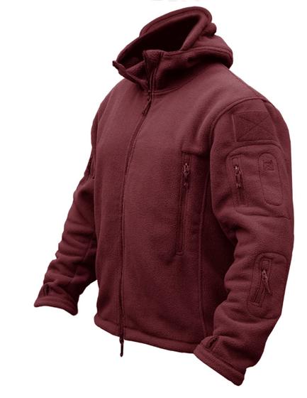 Imagem de Casaco Masculino CRYSULLY Fleece Mountain - Outono/Inverno - Vinho Tinto