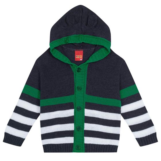 Imagem de Casaco masculino verde tricot kyly