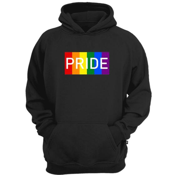 Imagem de Casaco moletom bandeira lgbt pride orgulho blusa de frio