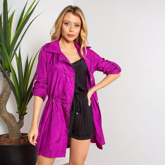 Imagem de Casaco susie parka casual com botões feminino