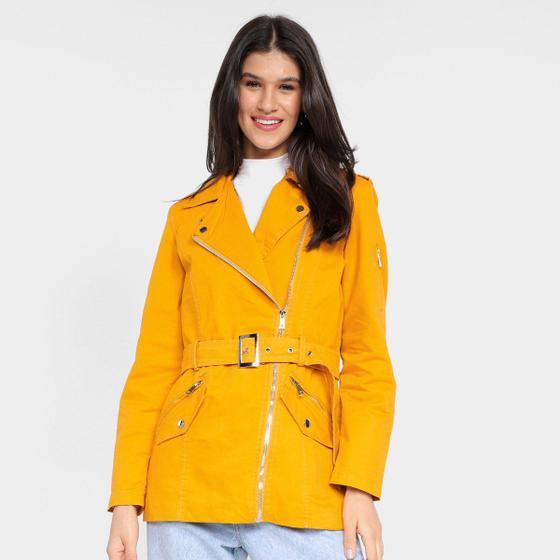 Casaco Trench Coat The Style Box Sarja Feminino