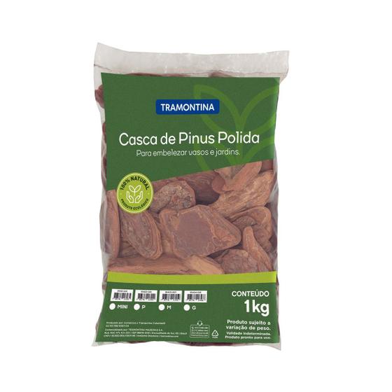 Casca de Pinus Polida Tamanho G 1kg Menor preço em Casca de Pinus Polida Tamanho G 1kg