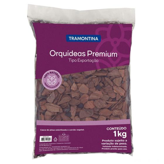 Imagem de Casca para Orquídea Premium Tramontina Tipo Exportação 1kg