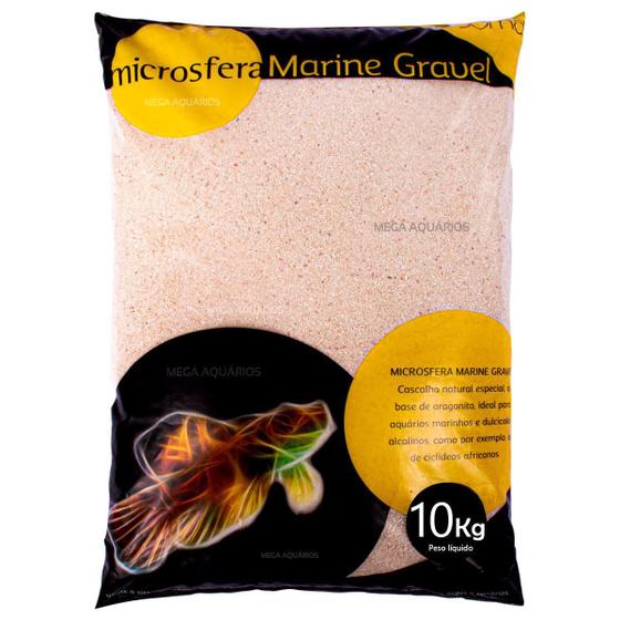 Imagem de Cascalho Areia Aquário Marinho Soma Mohana Pink 10Kg 23355