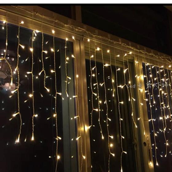 Imagem de Cascata 100 Leds 8 Funções - Decoração Natal