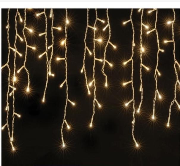 Cascata 400 Leds 10 Metros Natal Menor preço em Cascata 400 Leds 10 Metros Natal