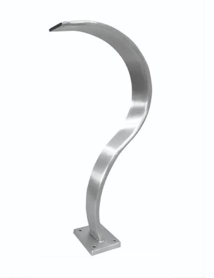 Cascata Aço Inox 70 Cm Para Piscina Slim Canadense Sobrepor Menor preço em Cascata Aço Inox 70 Cm Para Piscina Slim Canadense Sobrepor