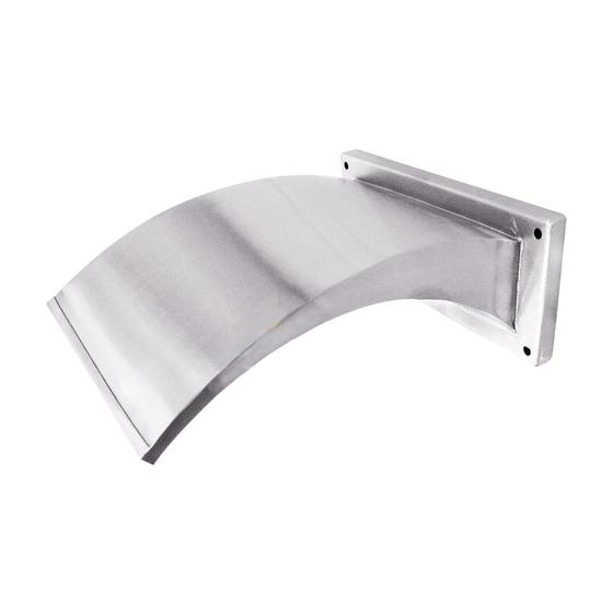Cascata Aço Inox Piscina 40cm Instalação Simples Pratic Menor preço em Cascata Aço Inox Piscina 40cm Instalação Simples Pratic
