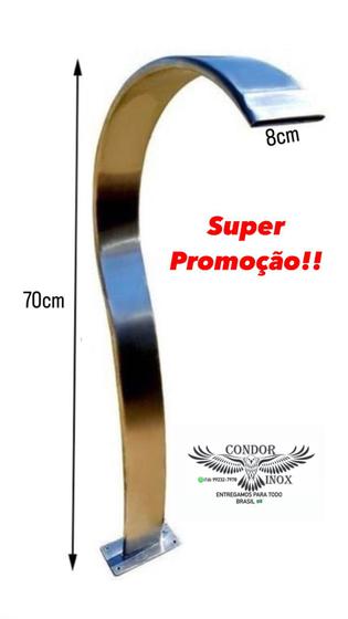 Imagem de Cascata para Piscina Slim Fit Media - 70 cm