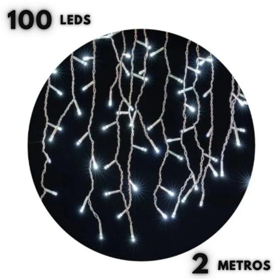 Cascata Pisca Pisca Led 400 Led 8 Funções Natal Prova D'água Menor preço em Cascata Pisca Pisca Led 400 Led 8 Funções Natal Prova D'água