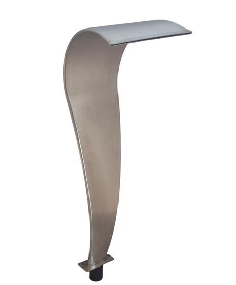 Cascata Piscina Inox 80 cm Altura X 29 cm Lâmina D'água Ótima Qualidade Top - SUPERA INOX