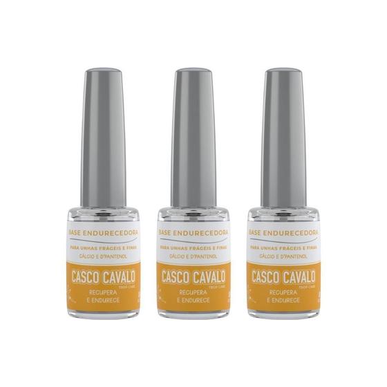 Imagem de Casco De Cavalo Trop Care Endurecedora 8Ml - Kit Com 3Un